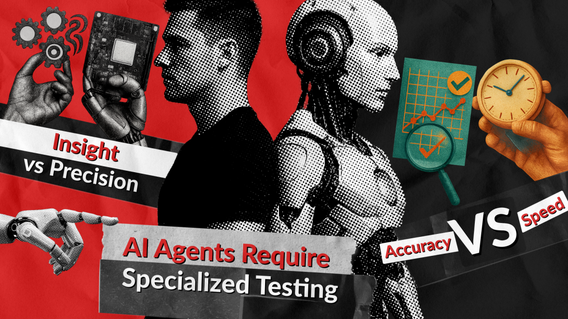 Handmatig versus geautomatiseerd testen voor AI-agenten: welke aanpak werkt het beste? Handmatig versus geautomatiseerd testen voor AI-agenten: welke aanpak werkt het beste?