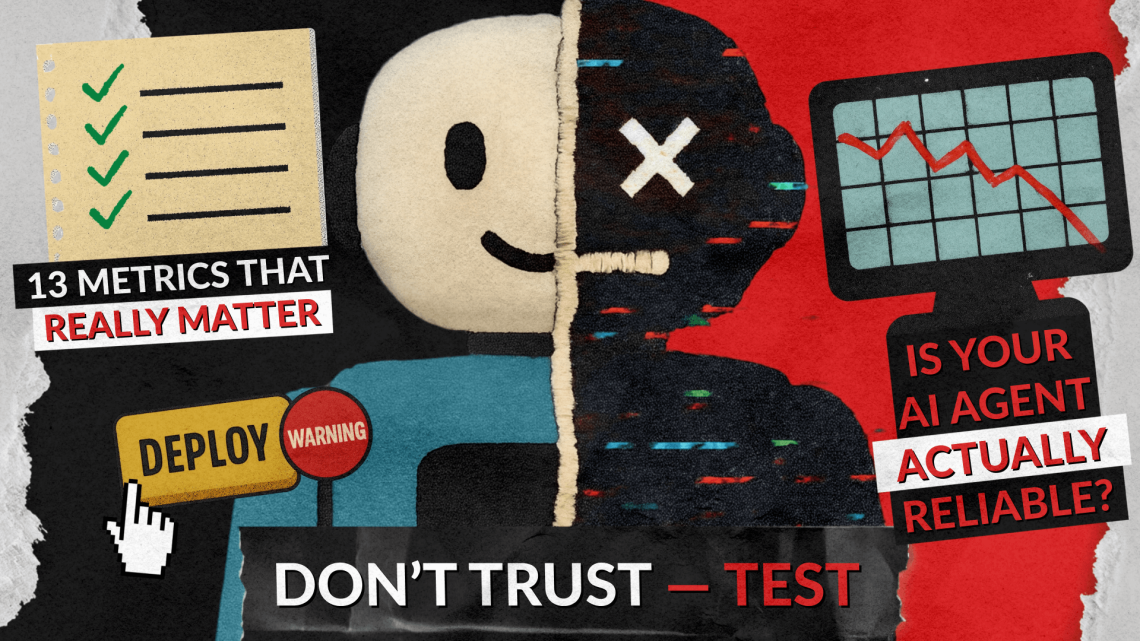 Evaluatie van AI-agenten: de metrics die er echt toe doen Evaluatie van AI-agenten: de metrics die er echt toe doen