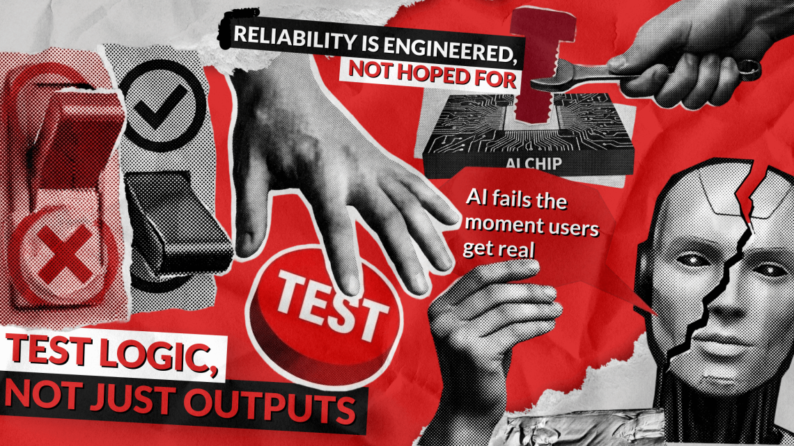 Testen van chatbots, copiloten en recommenders: onze bewezen QA-handboek Testen van chatbots, copiloten en recommenders: onze bewezen QA-handboek