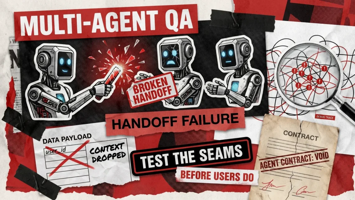 Testen van multi-agent AI-systemen: hoe u overdrachtfouten opspoort voordat ze gebruikers bereiken Testen van multi-agent AI-systemen: hoe u overdrachtfouten opspoort voordat ze gebruikers bereiken