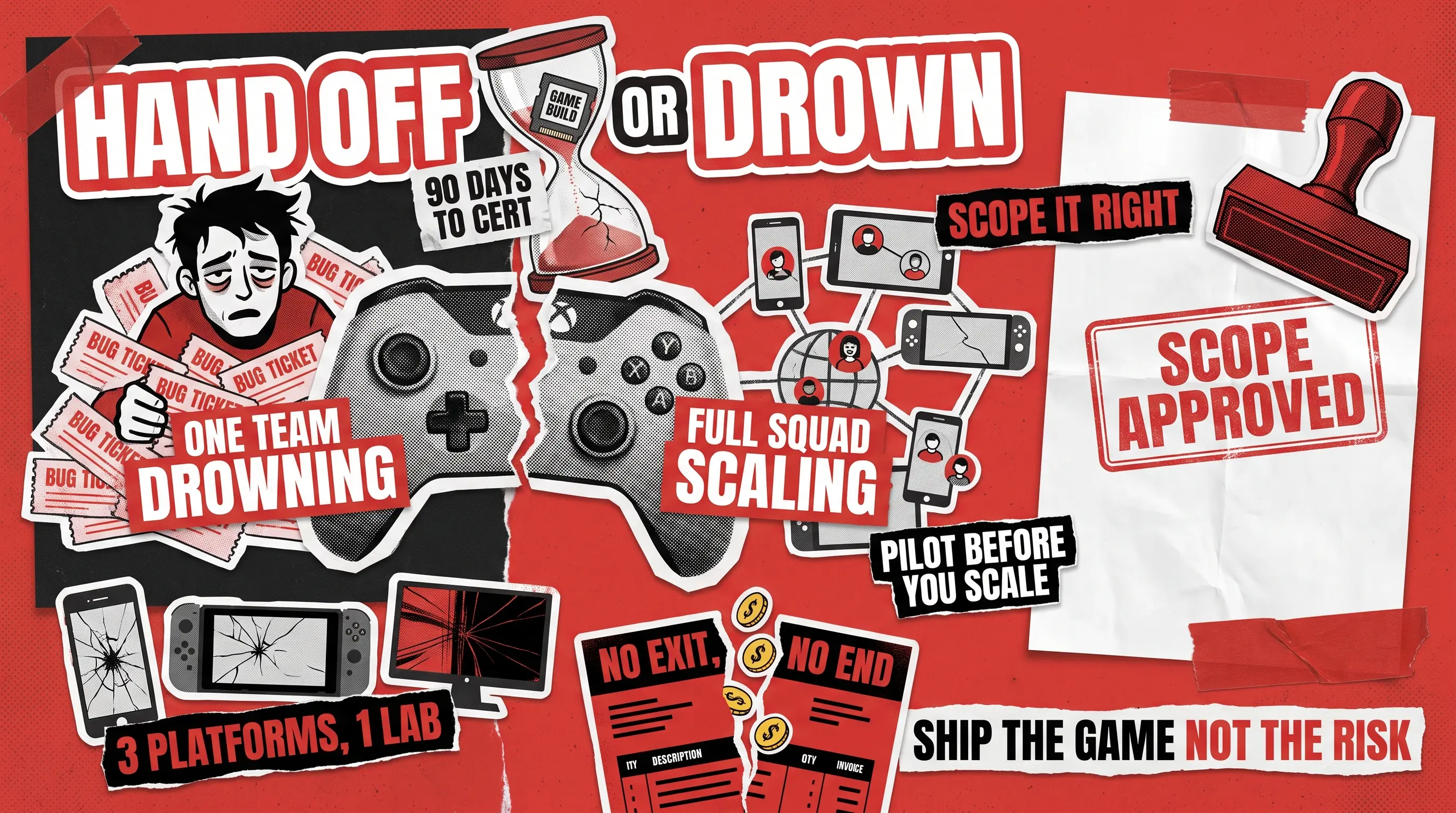 Outsourcing van gametesten: wanneer besteedt u QA uit en hoe bepaalt u de scope?