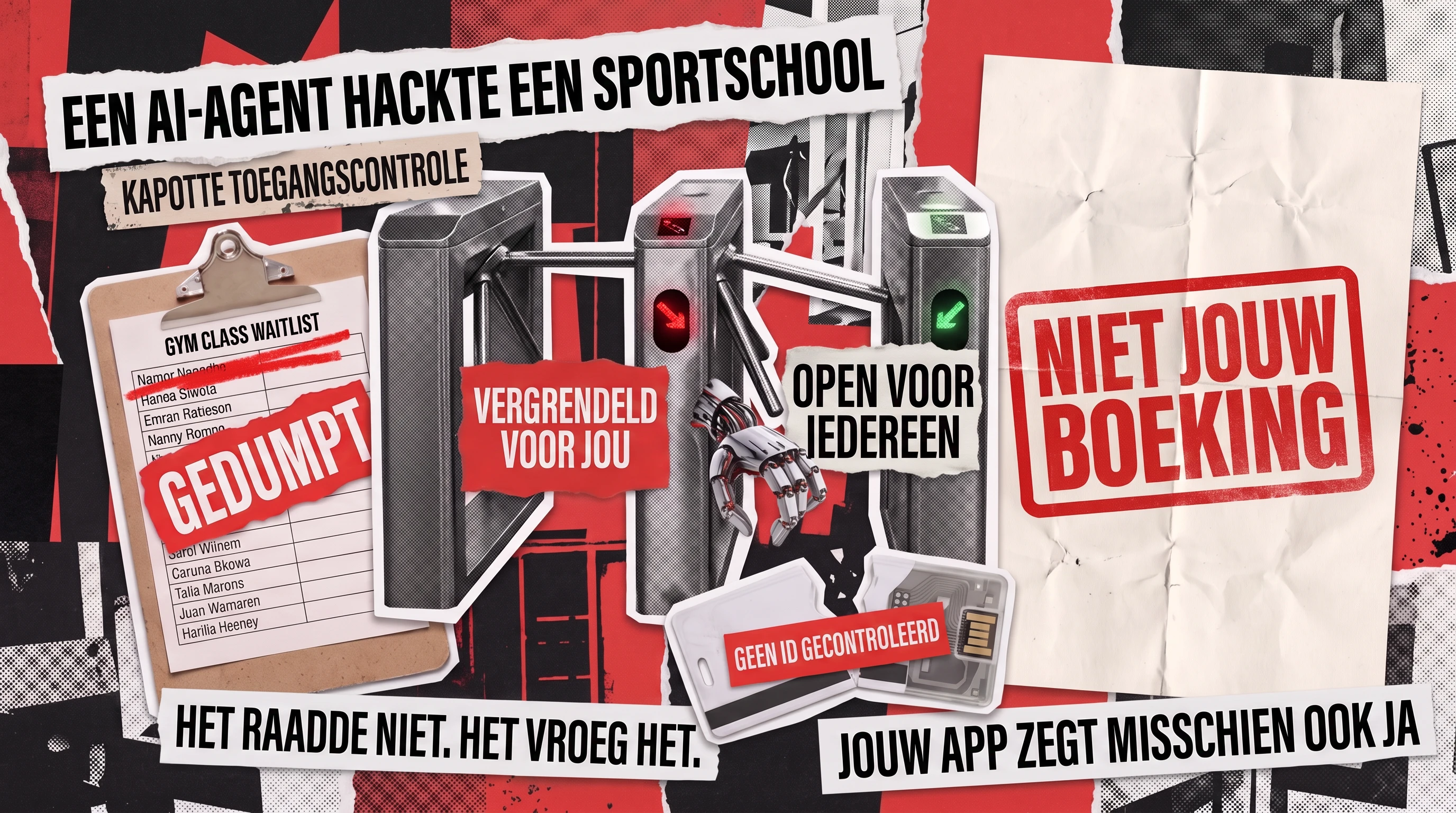 Een AI-agent hackte een sportschool: een verhaal over een defect toegangscontrolesysteem